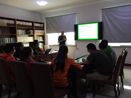 Prof Bjorn Berg from University of Helsinki, Finland Visited Erguna Research Station