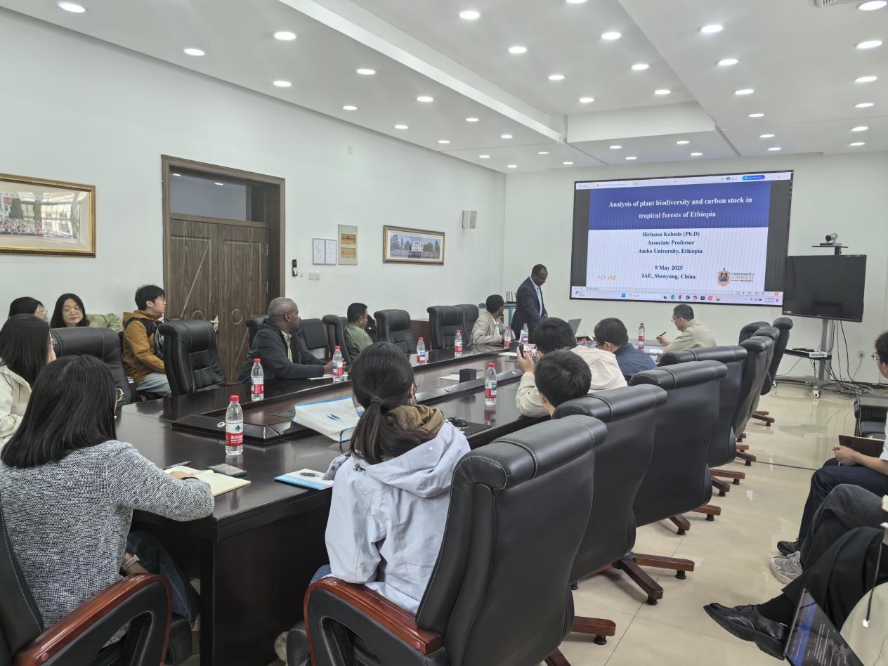 IAE’s Ecologists Deepens Collaboration with Ethiopian Forest Carbon Specialist