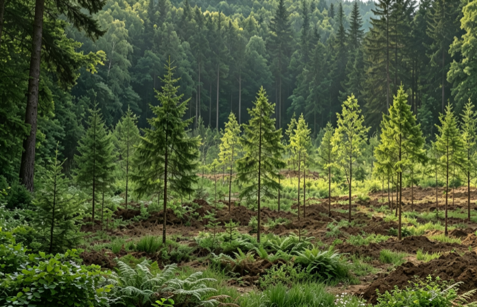 Forest recovery after disturbance drives China’s forest carbon sink, study finds